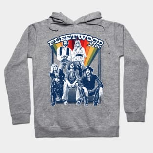 Fleetwood Mac Retro Aesthetic Design Hoodie